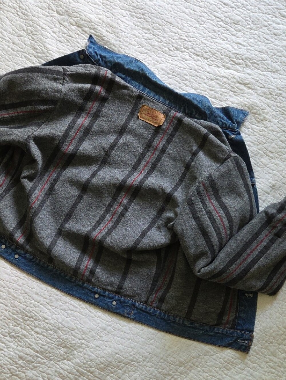 1977 Levi's Blanket Lined Trucker Jacket, Type III 70506-0316 - Picture 7 of 7